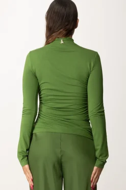 Patrizia Pepe Maglia Dolcevita con Cut-outGREEN GARDEN