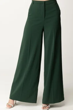 Patrizia Pepe Pantalone a Palazzo con Maxi GambaTUSCANY GREEN