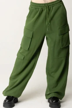 Patrizia Pepe Pantaloni Cargo Relaxed FitGREEN GARDEN