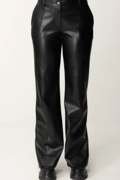 Patrizia Pepe Pantaloni In SimilpelleNERO