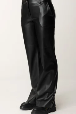 Patrizia Pepe Pantaloni In SimilpelleNERO