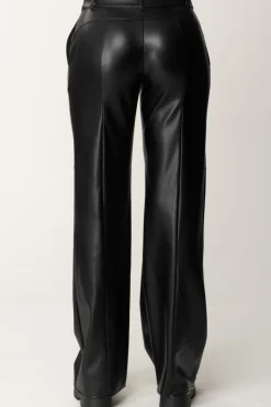 Patrizia Pepe Pantaloni In SimilpelleNERO