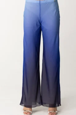 Patrizia Pepe Pantaloni In Chiffon con Stampa DegradèWAVEPRINTDEGRAD
