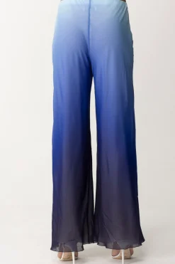 Patrizia Pepe Pantaloni In Chiffon con Stampa DegradèWAVEPRINTDEGRAD