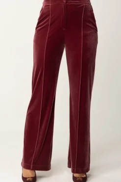 Patrizia Pepe Pantaloni In VellutoPLUM ELIXIR