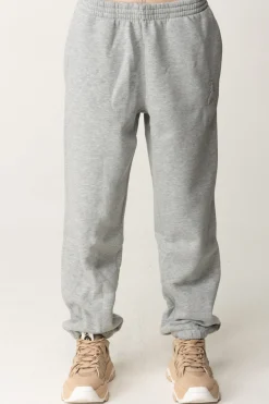 Patrizia Pepe Pantaloni Jogging con Elastico Alla CavigliaLIGHT GRAY MELANGE