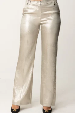 Patrizia Pepe Pantaloni MetallizzatiMETALLIGHTBLACKGOLD