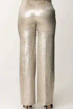 Patrizia Pepe Pantaloni MetallizzatiMETALLIGHTBLACKGOLD