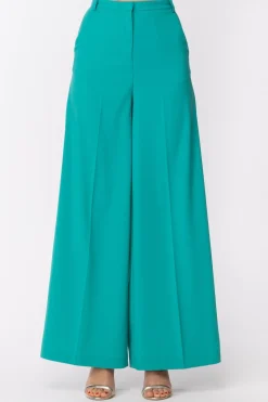 Patrizia Pepe Pantaloni PalazzoILLUSION GREEN