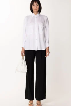 Patrizia Pepe Pantaloni Straight CutNERO