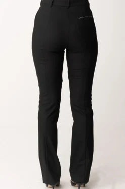 Patrizia Pepe Pantaloni Sartoriali In Misto LanaNERO