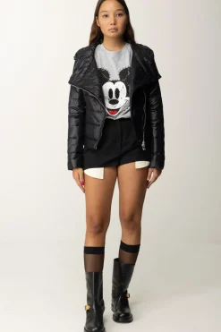 Patrizia Pepe Piumino In Nylon Down ProofNERO