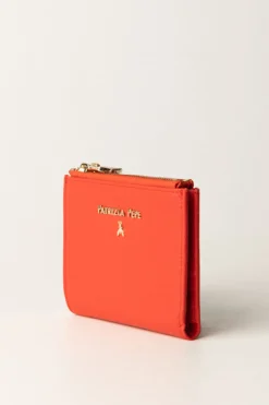 Patrizia Pepe Portafogli Piccolo con Applicazione LetteringGLAM RED