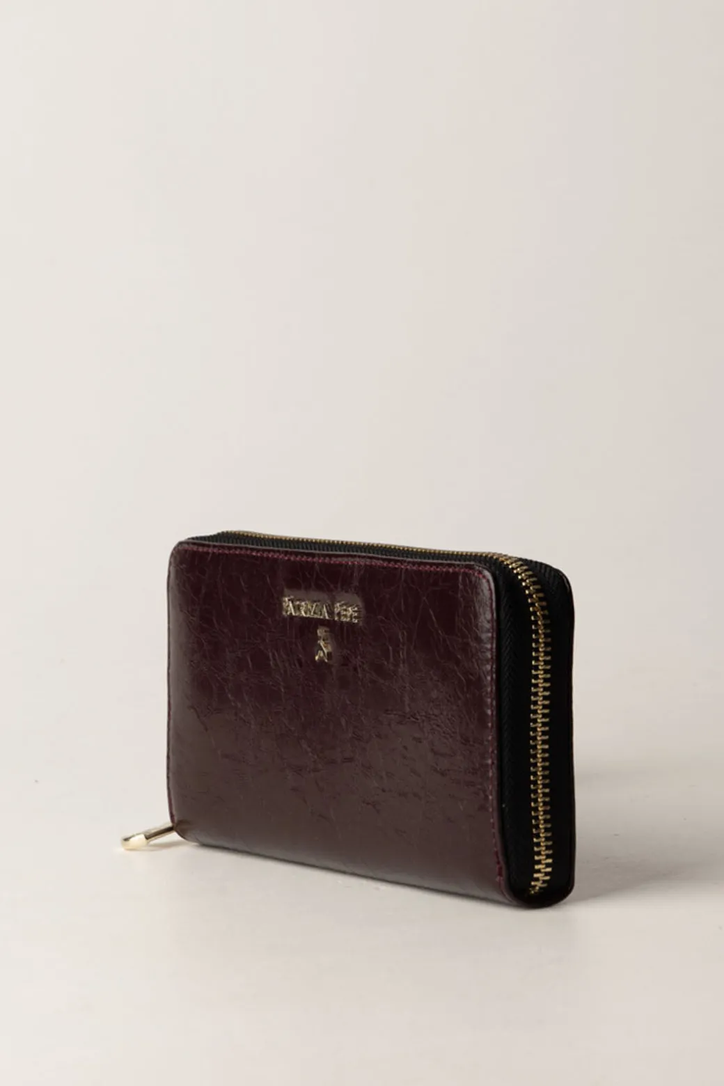 Patrizia Pepe Portafogli Zip-around In PelleDARK PLUM