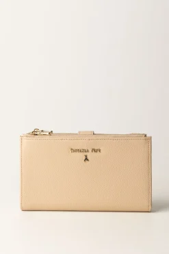 Patrizia Pepe Portafogli In Pelle con TracollinaCAMEL BEIGE