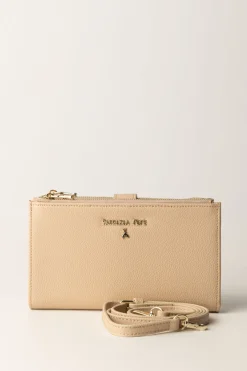 Patrizia Pepe Portafogli In Pelle con TracollinaCAMEL BEIGE