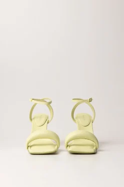 Patrizia Pepe Sandali Square ImbottitiLIGHT SUNNY LIME