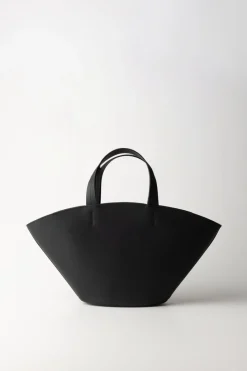Patrizia Pepe Shopping Bag In PelleNERO