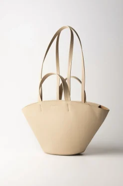 Patrizia Pepe Shopping Bag In PelleOCEAN SAND