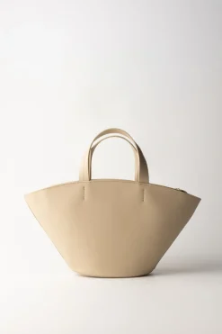 Patrizia Pepe Shopping Bag In PelleOCEAN SAND