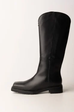 Patrizia Pepe Stivali Alti Punta SquareNERO