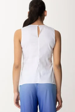 Patrizia Pepe Top con Fiocchetto AnnodabileBIANCO OTTICO