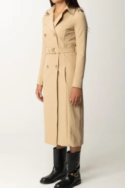 Patrizia Pepe Trench con Cintura In NylonTRIKING BEIGE