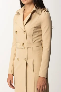 Patrizia Pepe Trench con Cintura In NylonTRIKING BEIGE