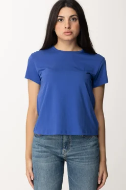 Patrizia Pepe T-shirt In con Mini LogoBLUE WAVE