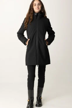 People Of Shibuya Cappotto Parka LungoNERO