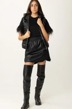 People Of Shibuya Gilet Imbottito TrapuntatoNERO