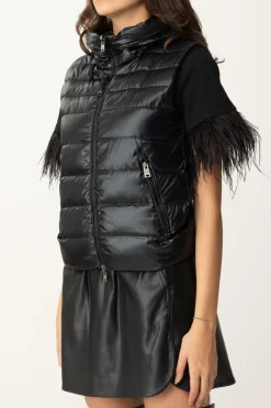 People Of Shibuya Gilet Imbottito TrapuntatoNERO