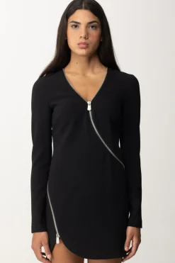 Pinko Abito a Maniche Lunghe con ZipNERO LIMOUSINE