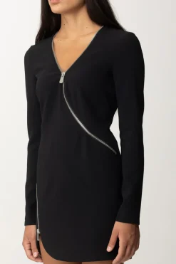 Pinko Abito a Maniche Lunghe con ZipNERO LIMOUSINE