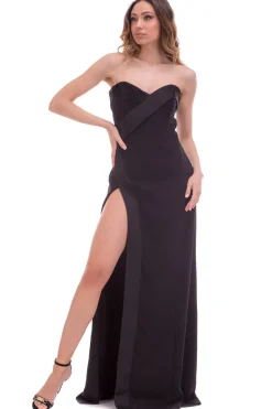 Pinko Abito Lungo con SpaccoNERO LIMOUSINE