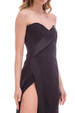 Pinko Abito Lungo con SpaccoNERO LIMOUSINE