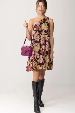 Pinko Abito Monospalla Stampa IrisMULT.NERO/FUXIA