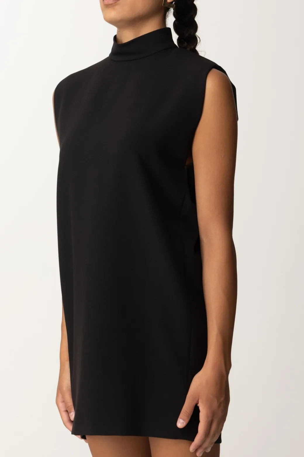 Pinko Abito Smanicato a Collo AltoNERO LIMOUSINE