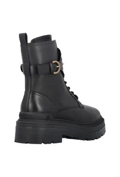 Pinko Anfibi con Cinturino Logato FrontaleBLACK