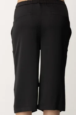 Pinko Bermuda In Satin con CoulisseNERO LIMOUSINE