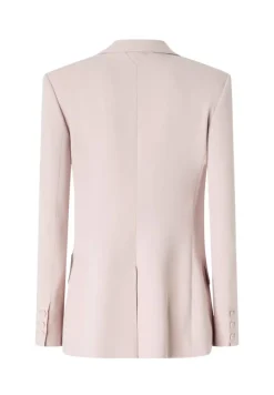 Pinko Blazer Doppiopetto In Cady TecnicoROSA ZEFIRO