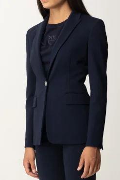 Pinko Blazer In Viscosa StretchBLU-ECLISSI TOTALE