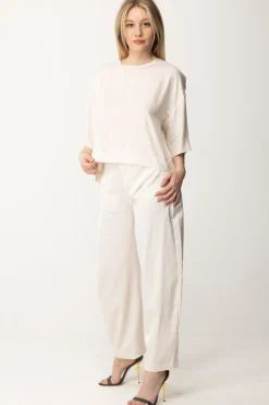 Pinko Blusa Over In Twill Di ViscosaTINTA ROSA