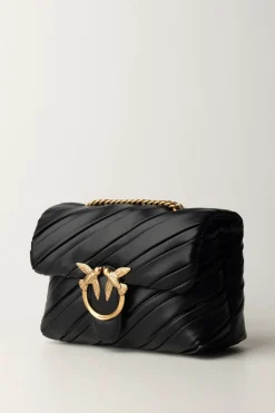 Pinko Borsa a Tracolla Love PuffNERO-ANTIQUE GOLD