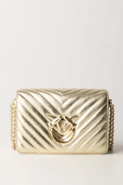 Pinko Borsa Love Click MiniORO-BLOCK COLOR