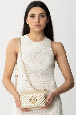Pinko Borsa Love Click MiniORO-BLOCK COLOR
