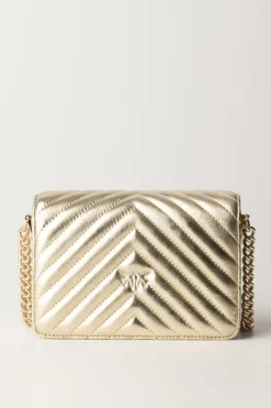 Pinko Borsa Love Click MiniORO-BLOCK COLOR