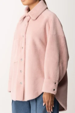 Pinko Camicia In PellicciaROSA NETTARE