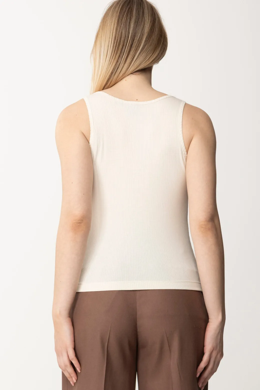 Pinko Canotta a CostineTINTA ROSA