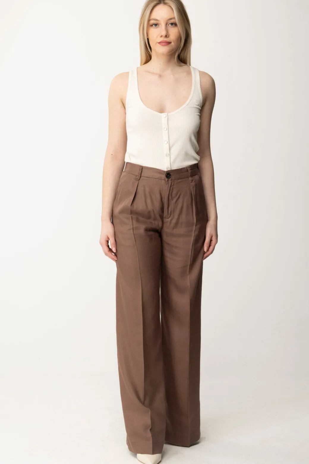 Pinko Canotta a CostineTINTA ROSA